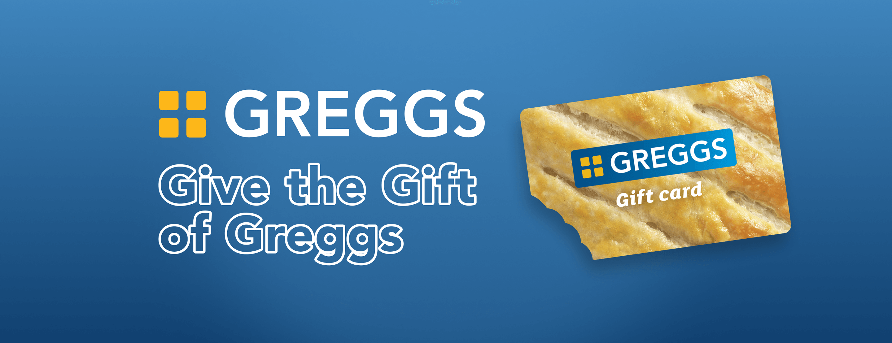 Give the gift of Greggs